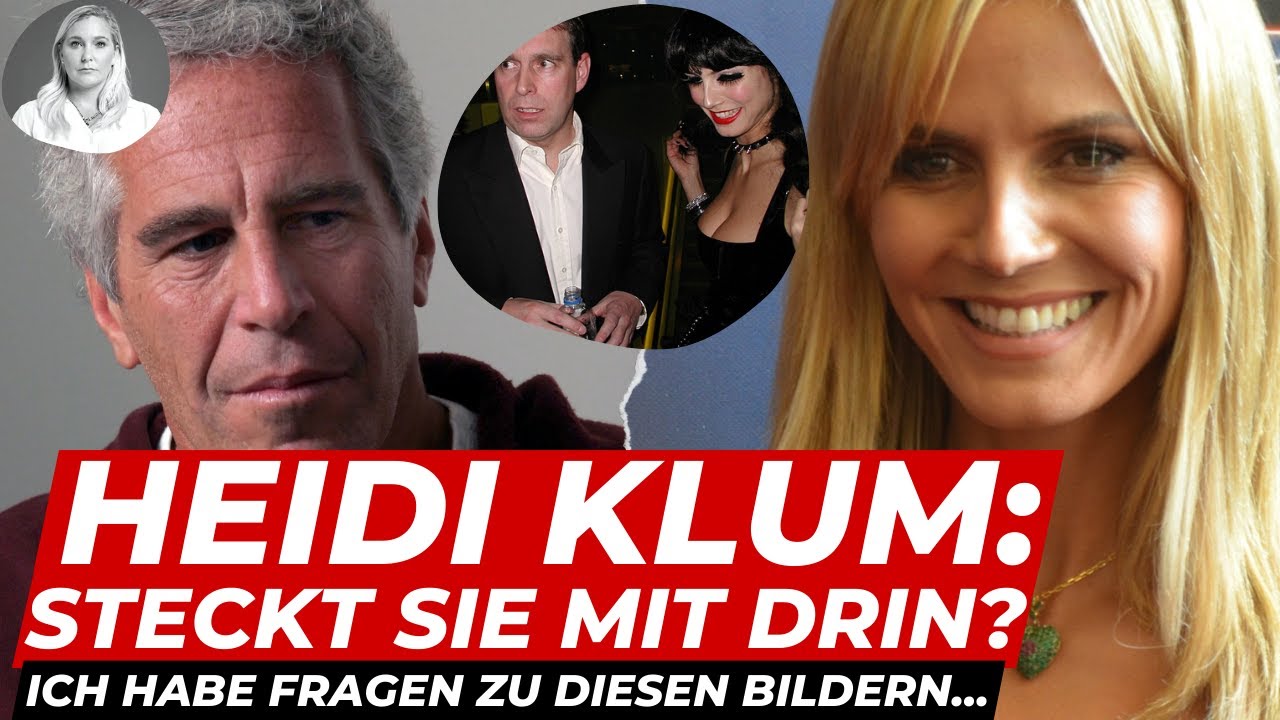Heidi Klum - Epstein-Flugprotokolle, Partybilder und Prinz Andrew: Was wir wissen - und was nicht!