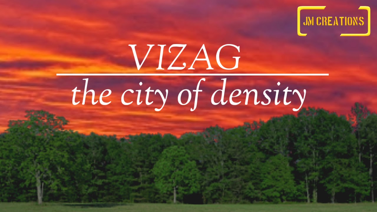 Vizag the city of density drone view