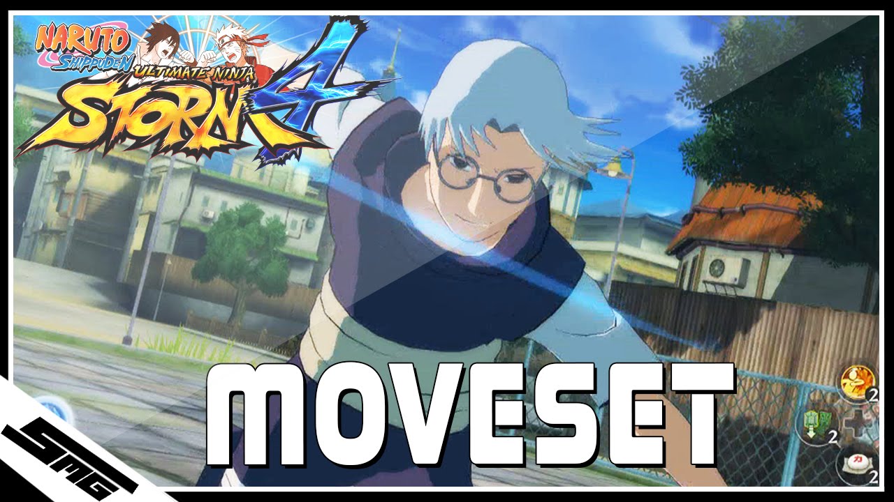 Naruto Ultimate Ninja Storm 4 - Kabuto COMPLETE Moveset