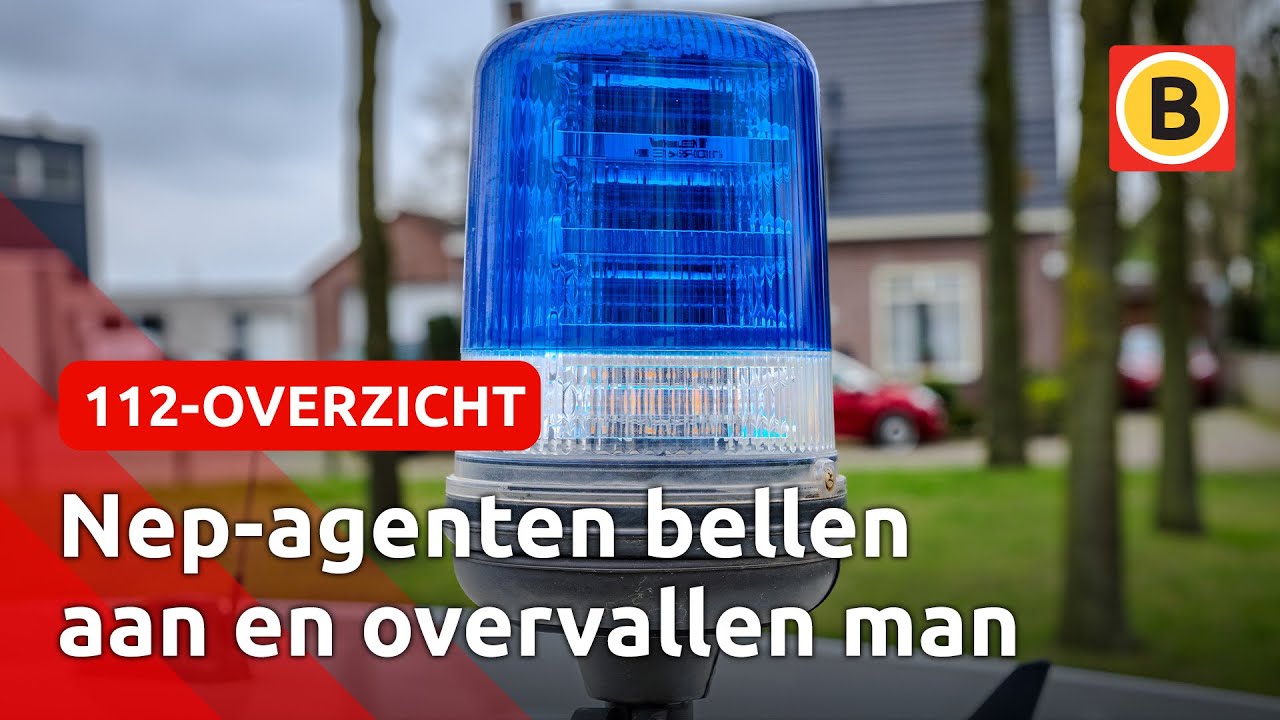 Nep-politie berooft man in zijn eigen woning | 112-overzicht