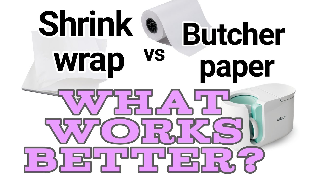 Butcher Paper or Shrink Wrap for Mugs? What should I wrap a mug in before pressing? Cricut Mug Press