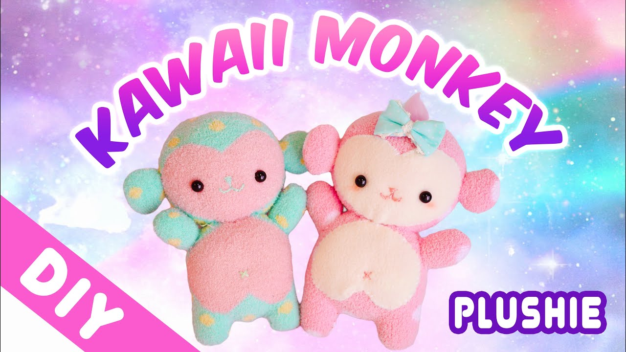 DIY Monkey Sock Plushie Tutorial - FREE PATTERN