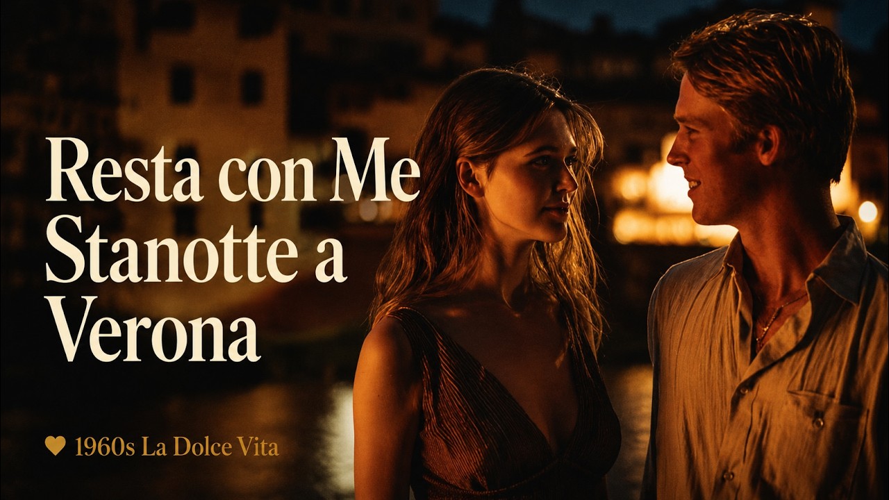 Stanotte a Verona ❤️ Under the Stars | A 1960s Italian Romantic Song