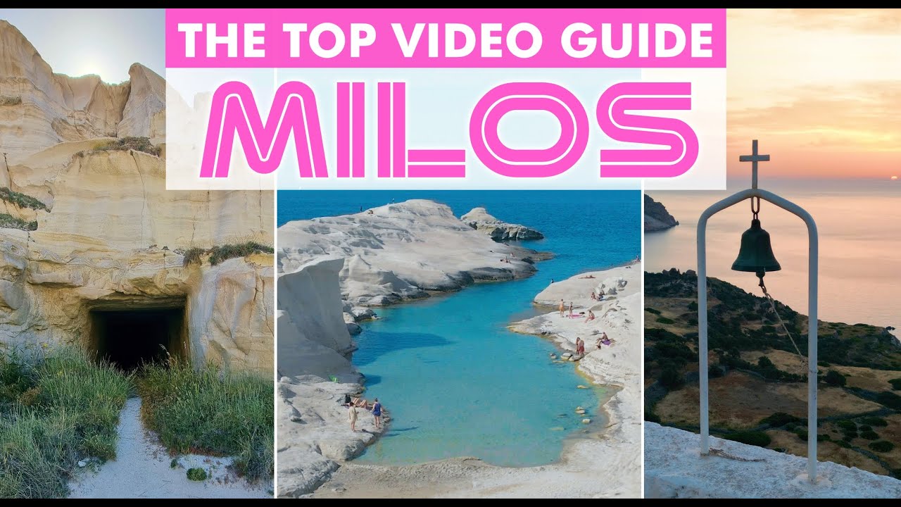 What to do in Milos Greece -  Everything about Milos & Top 30 things to do in Milos Greece 4k
