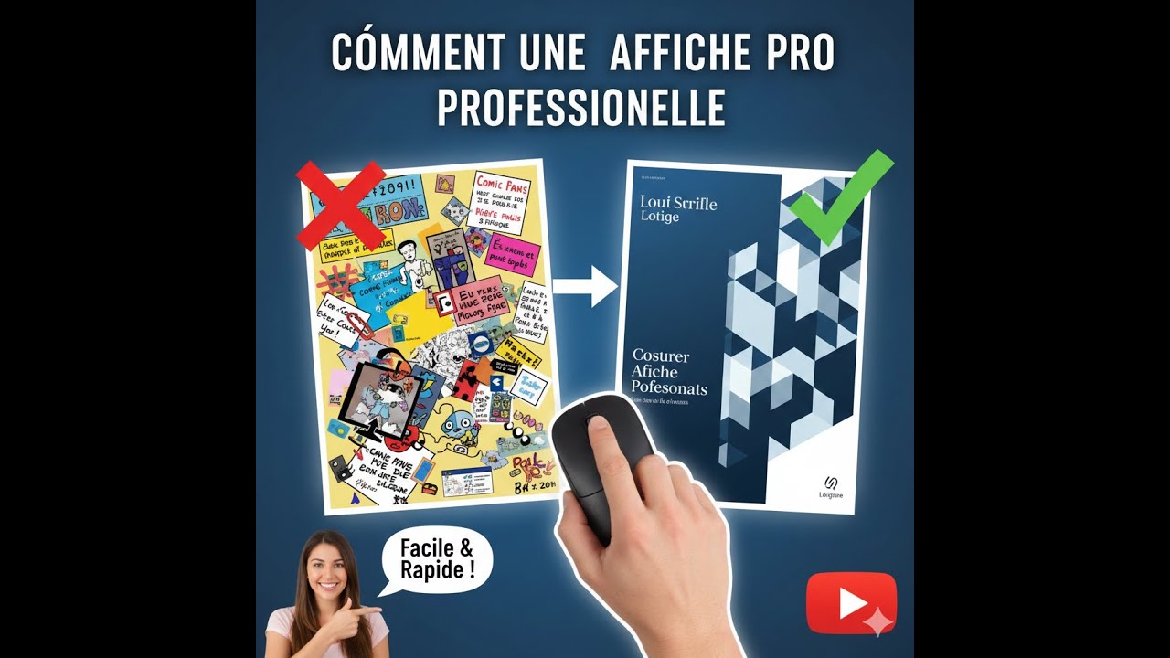 affiche professionnelle