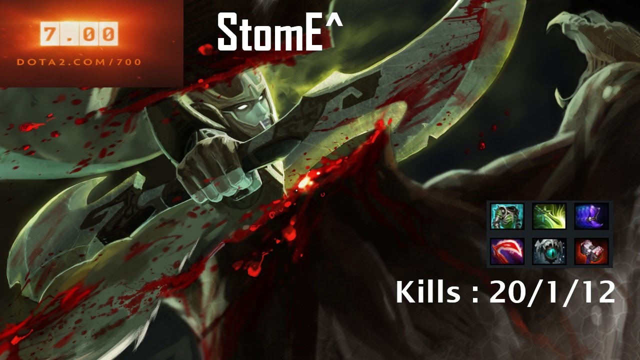 StomE^ Plays Phantom Assassin New Meta 7.01 k/d/a 20/1/12