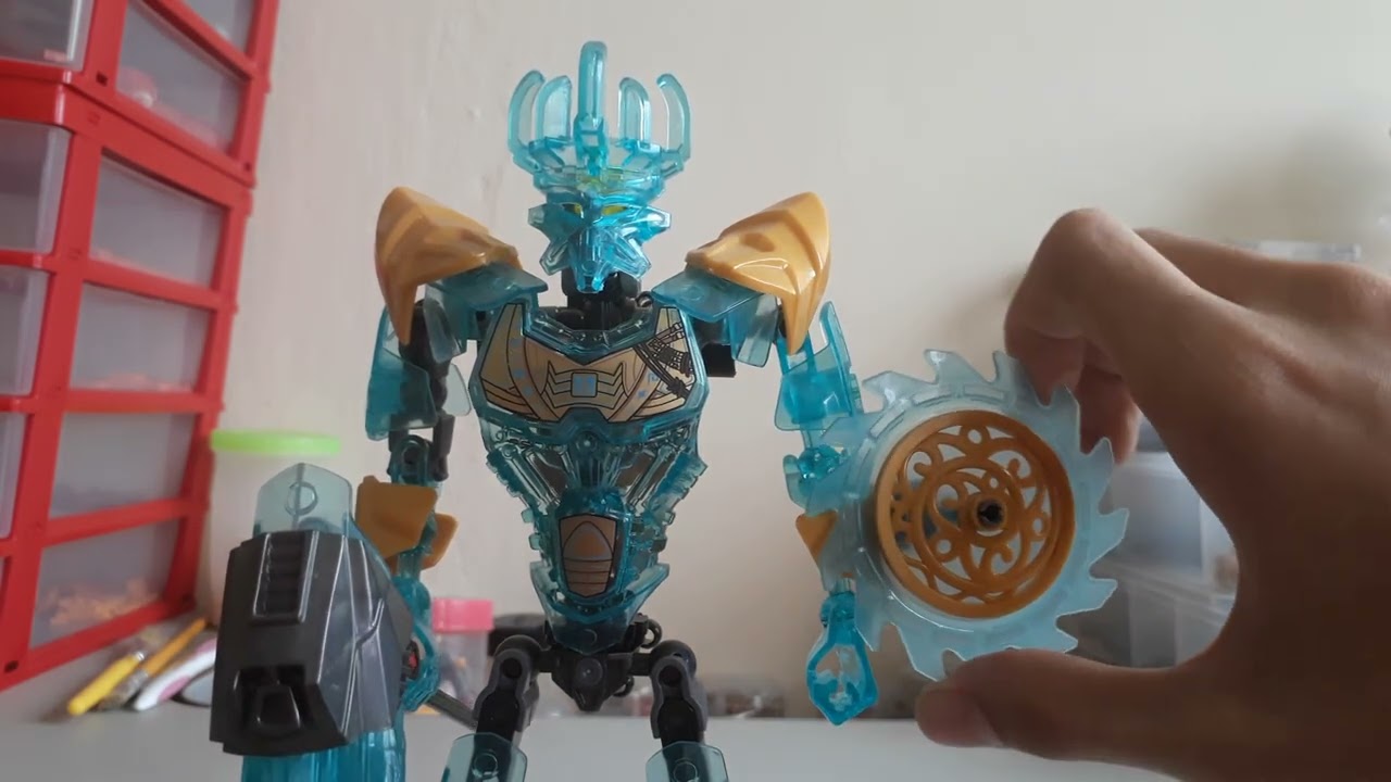 Lego bionicle revew  Ekimo mask of Maker