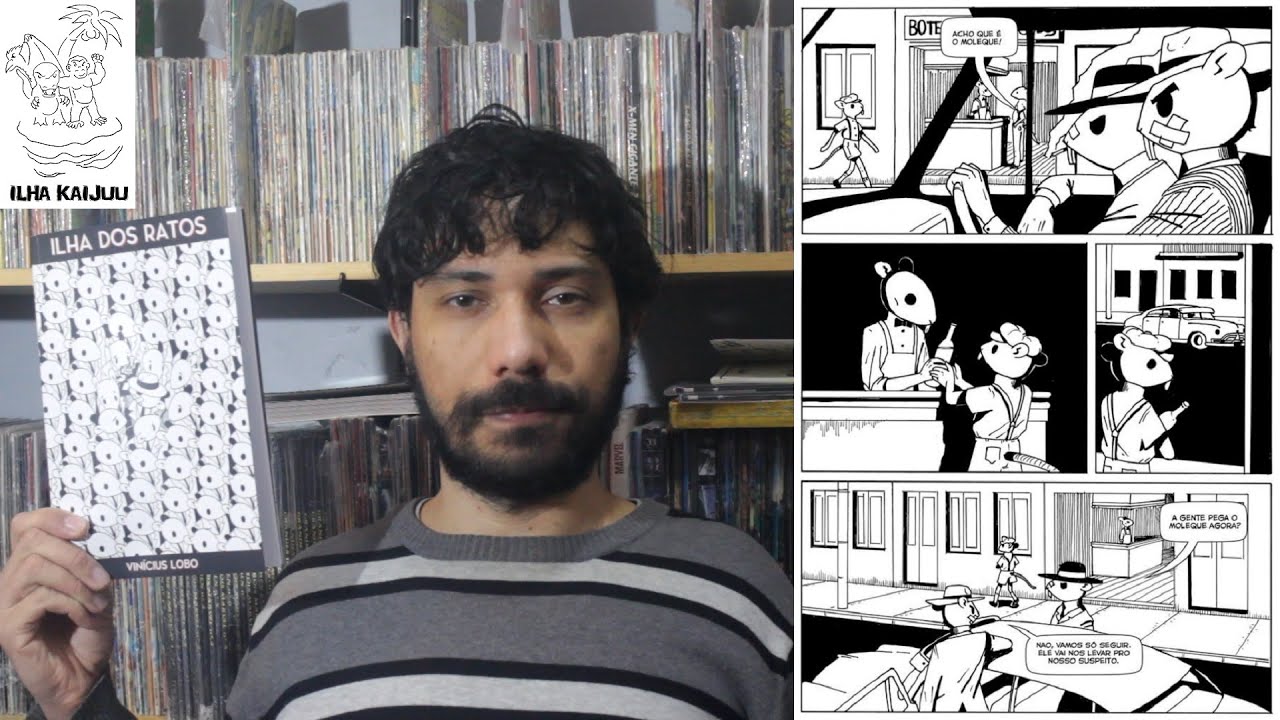 “Ilha dos Ratos” de Vinícius Lobo como um Hard-Boiled antropofágico