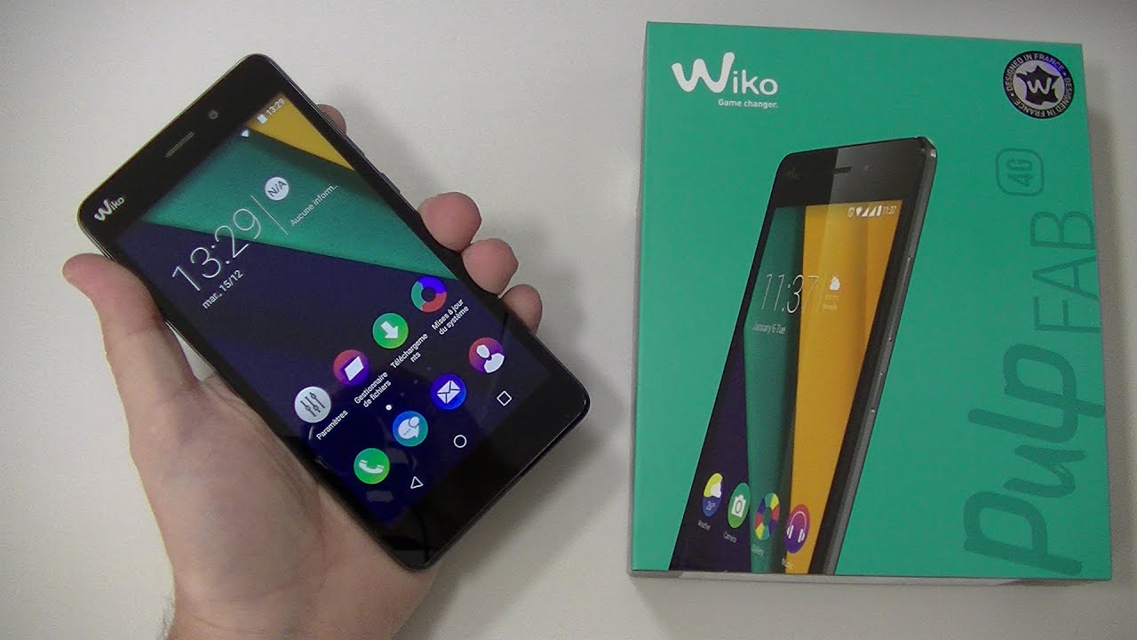 WIKO PULP FAB 4G - test par TFP