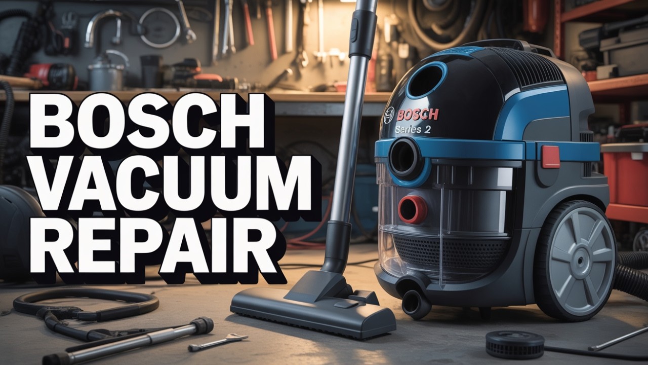 Bosch Series 2 Vacuum clicks and grinds