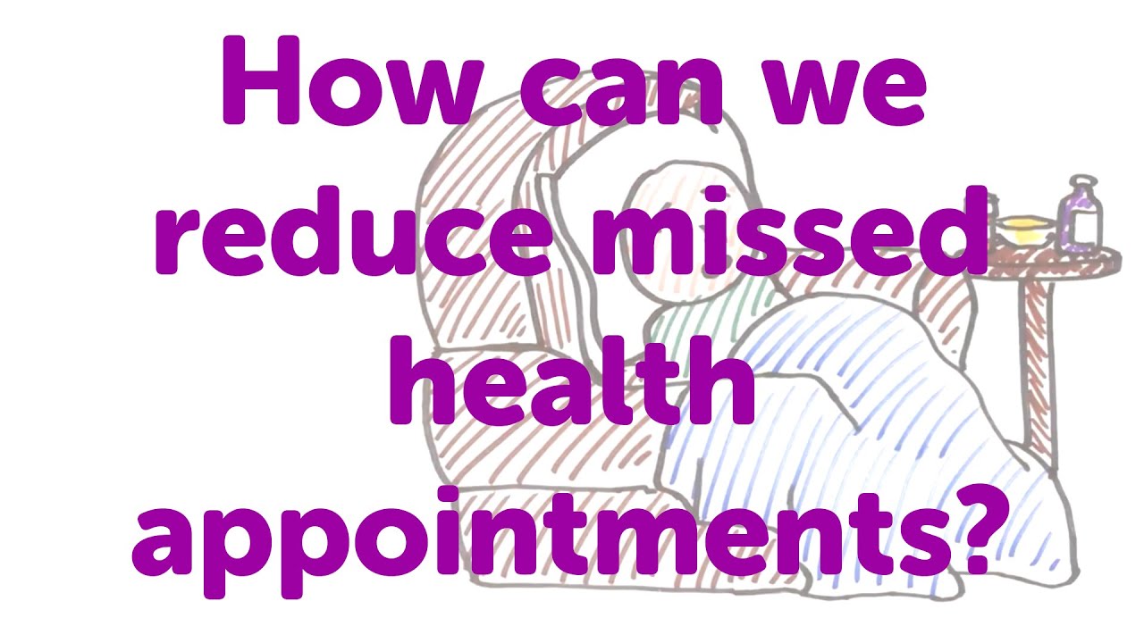 Minute Lecture: How can we reduce missed health appointments?