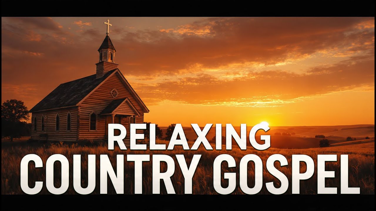 Heartfelt Country Gospel Mix for Your Evening | Peaceful Spiritual Reflection Live