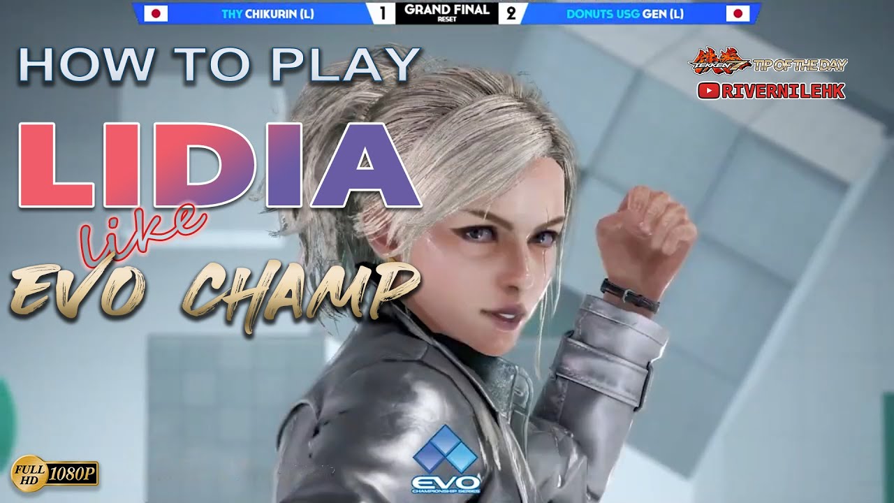 How to play Lidia like Evo Champ (Gen's Lidia vs Chikurin GF analysis) Tekken7 EVO2021