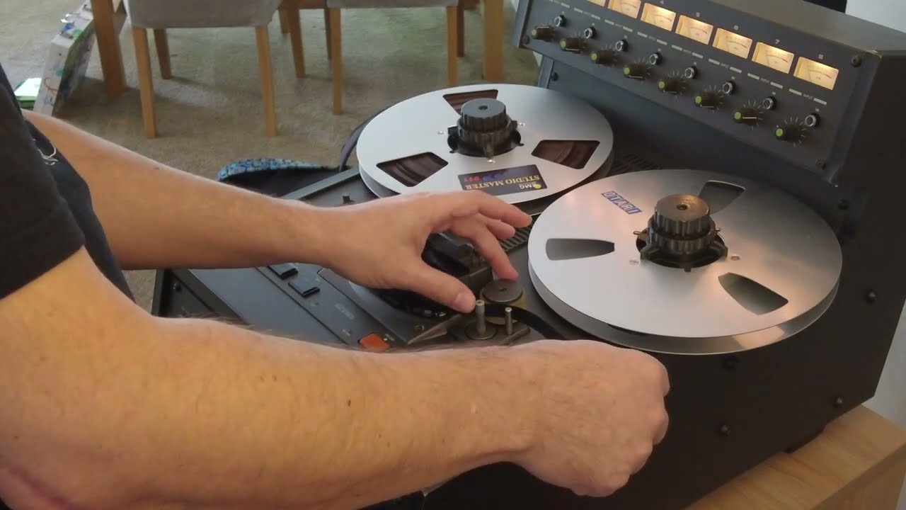 Otari MX5050 mk iii 8 - Loading Tape and Transport Controls