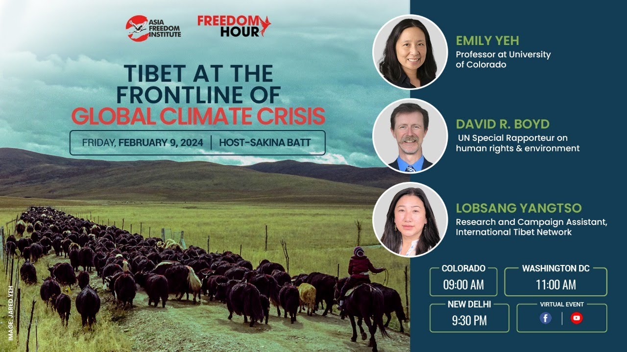 TIBET AT THE FRONTLINE OF GLOBAL CLIMATE CRISIS