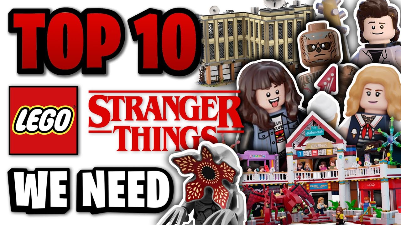 Top 10 LEGO Stranger Things Sets WE NEED