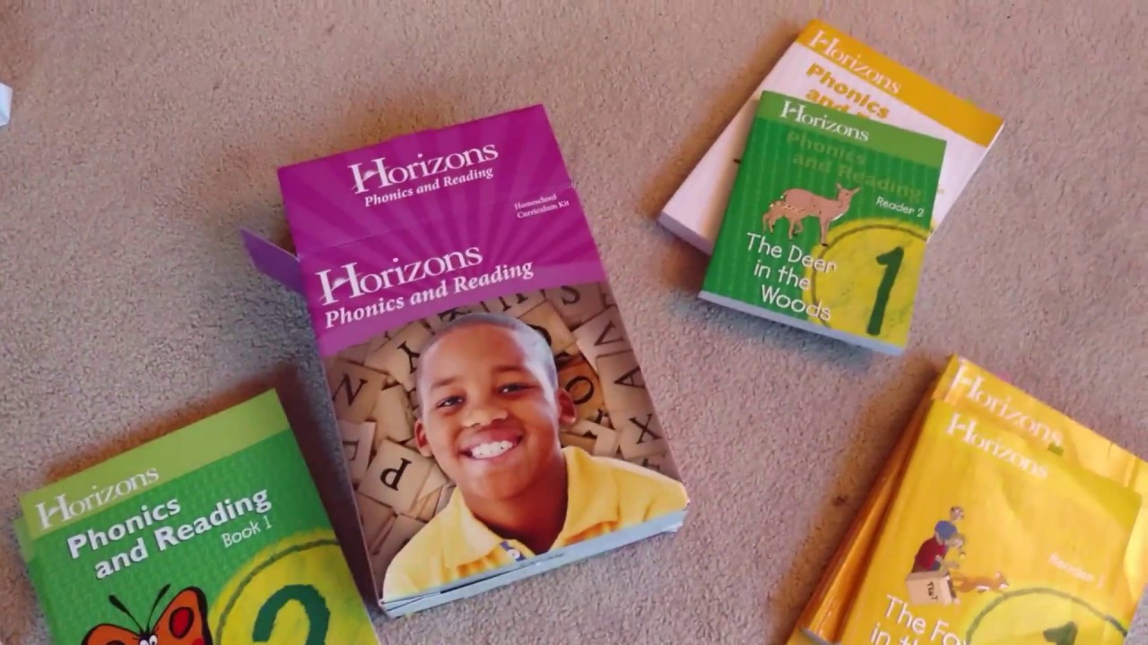 Horizons Phonics and reading, Kindergarten- 2nd grade Homeschool Curriculum