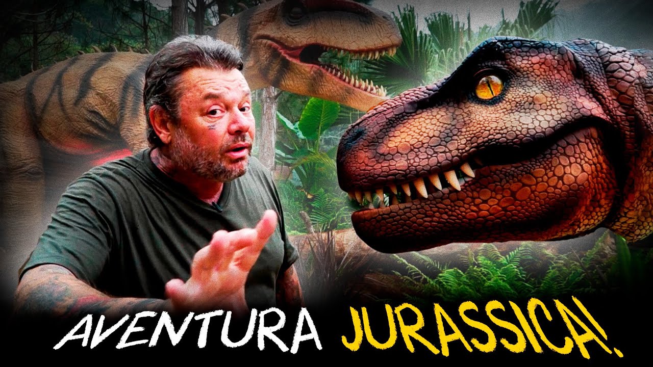 AVENTURA JURÁSSICA: O MAIOR PARQUE DE DINOSSAUROS DO BRASIL!