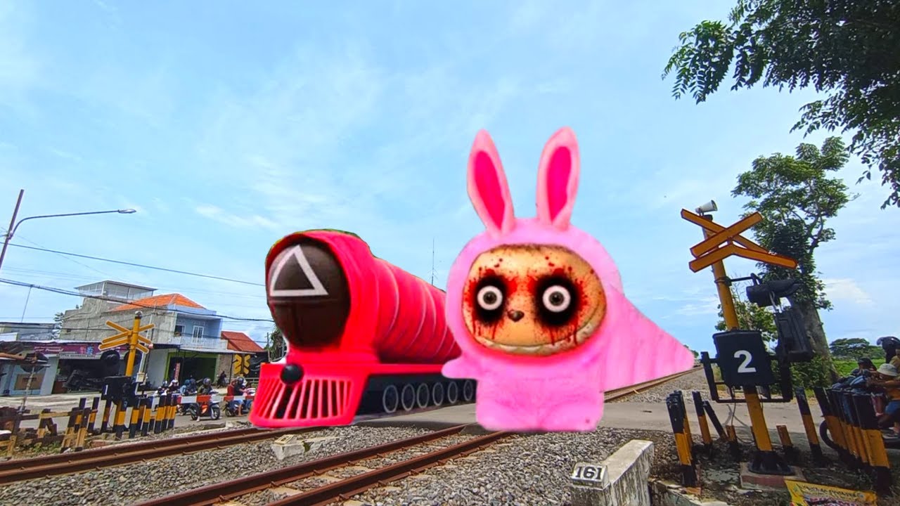 Kereta Api Jadi  Labubu lucu