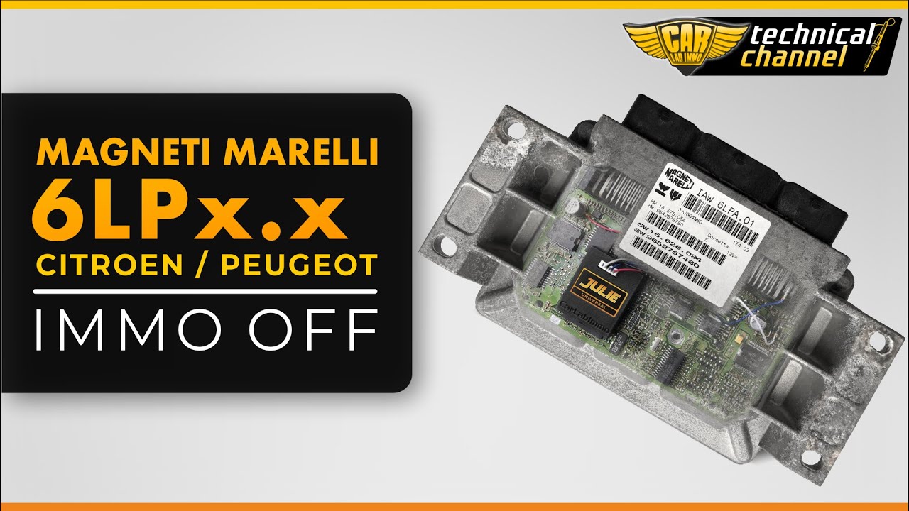 Magneti Marelli IAW6LPx.x HW3 (Citroen/ Peugeot) IMMO OFF | Julie Emulator | CarLabImmo