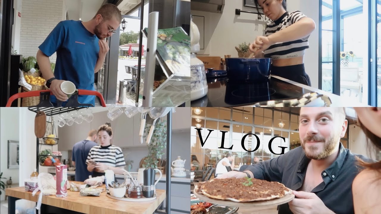 V L O G 🎥  yeni bir tarif deniyoruz , bu et pişirme olayını beraber çözücez