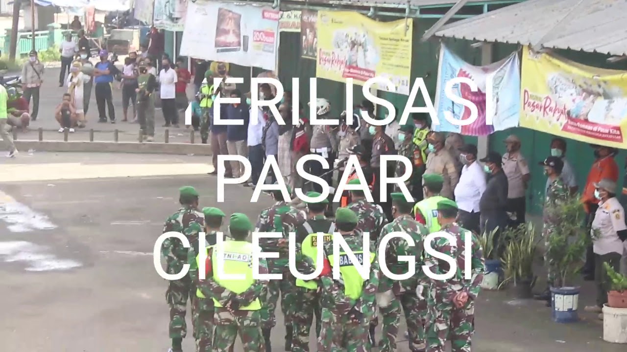 Sterilisasi Pasar Cileungsi