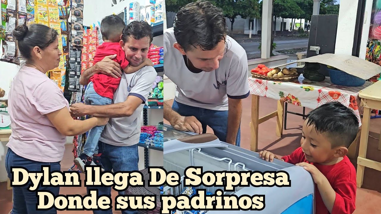 Así Reciben A Dylan Sus Padrinos😱visitamos Su Tienda Por Primera Vez Así consienten a Dylan