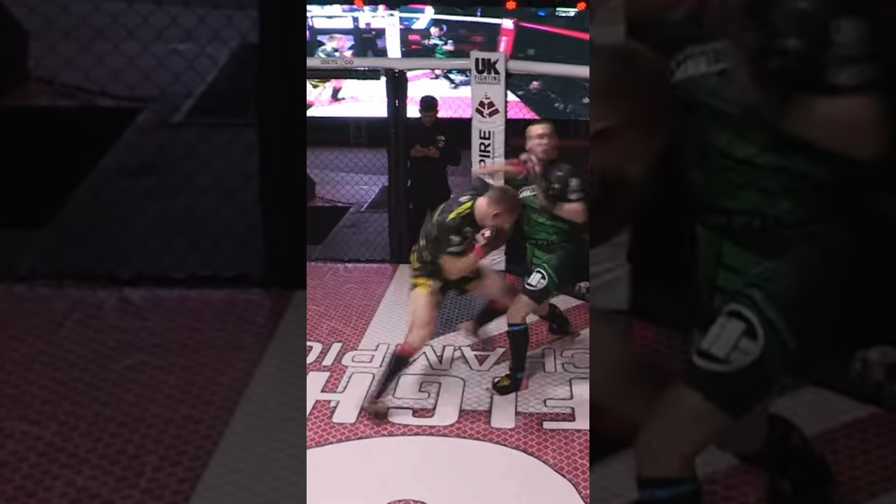 HANDS OF STONE 🗿 #ukfc #knockout #ukmma
