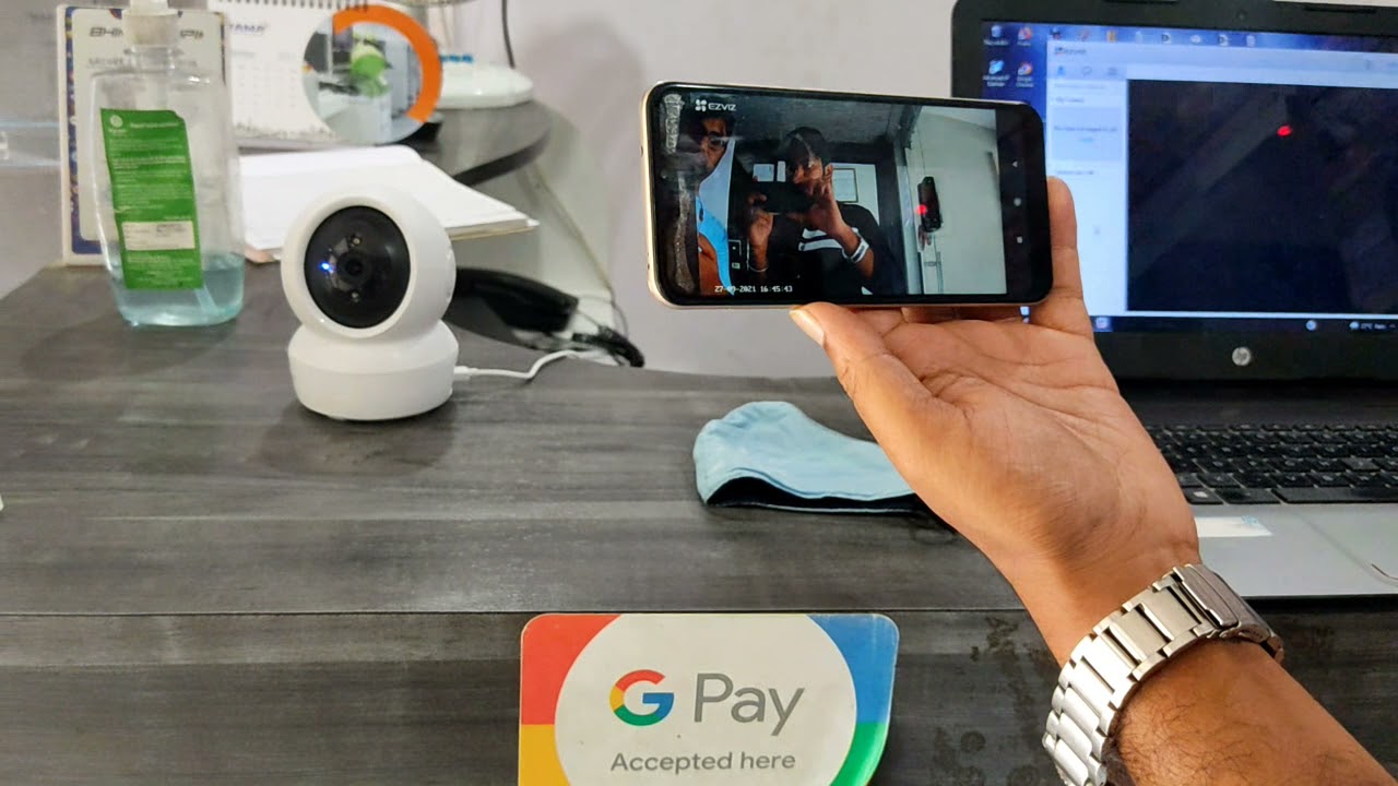 Hikvision wireless CCTV Camera - EZVIZ C6N wireless camera integration with Hikvision NVR