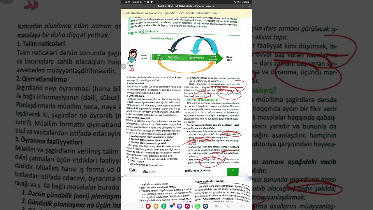 Dərs 16.İllik və Gündəlik Planlaşdırma
