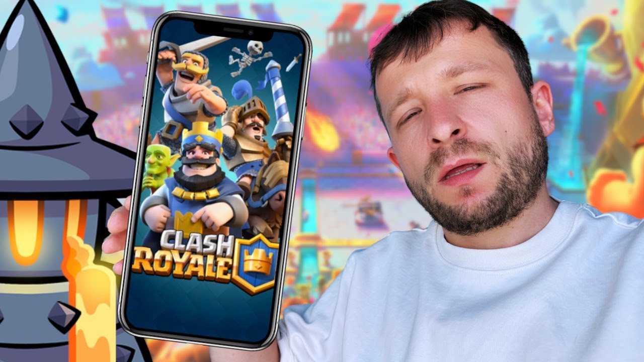 GRAŁEM BEZ PRZERWY w CLASH ROYALE