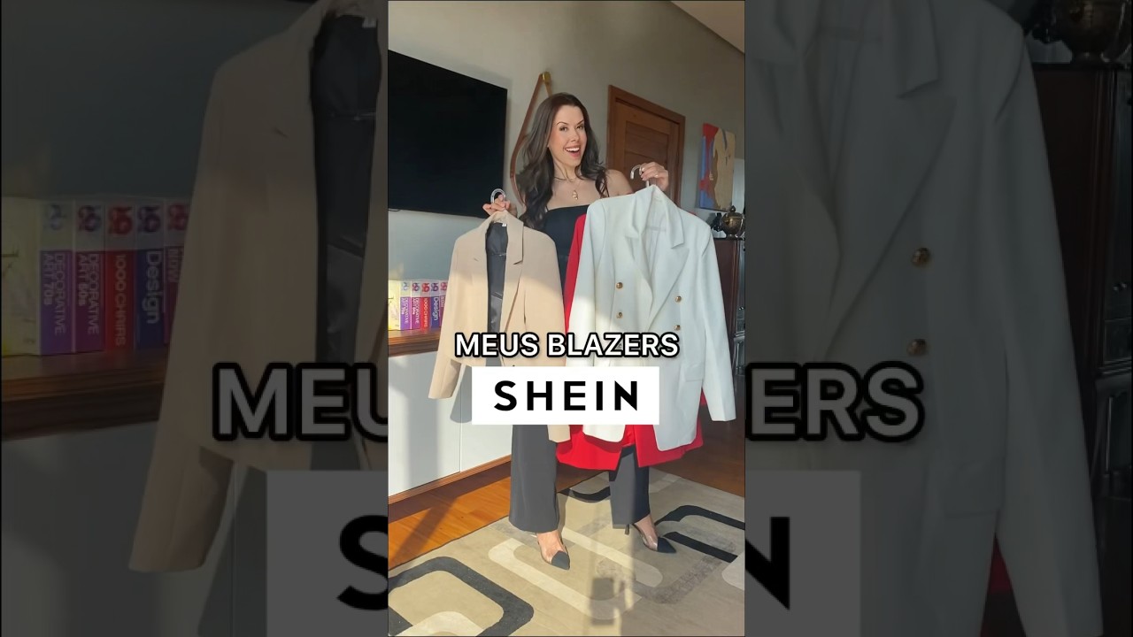 COMPRINHAS SHEIN | Blazers Elegantes ! 😍 #comprinhasshein #shein #sheinforall #sheinbrasil
