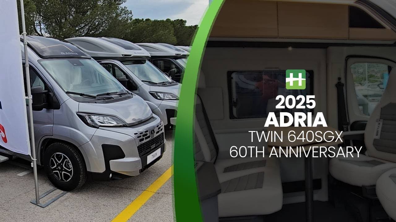 2025 Adria Twin 640SGX 60-летний юбилей