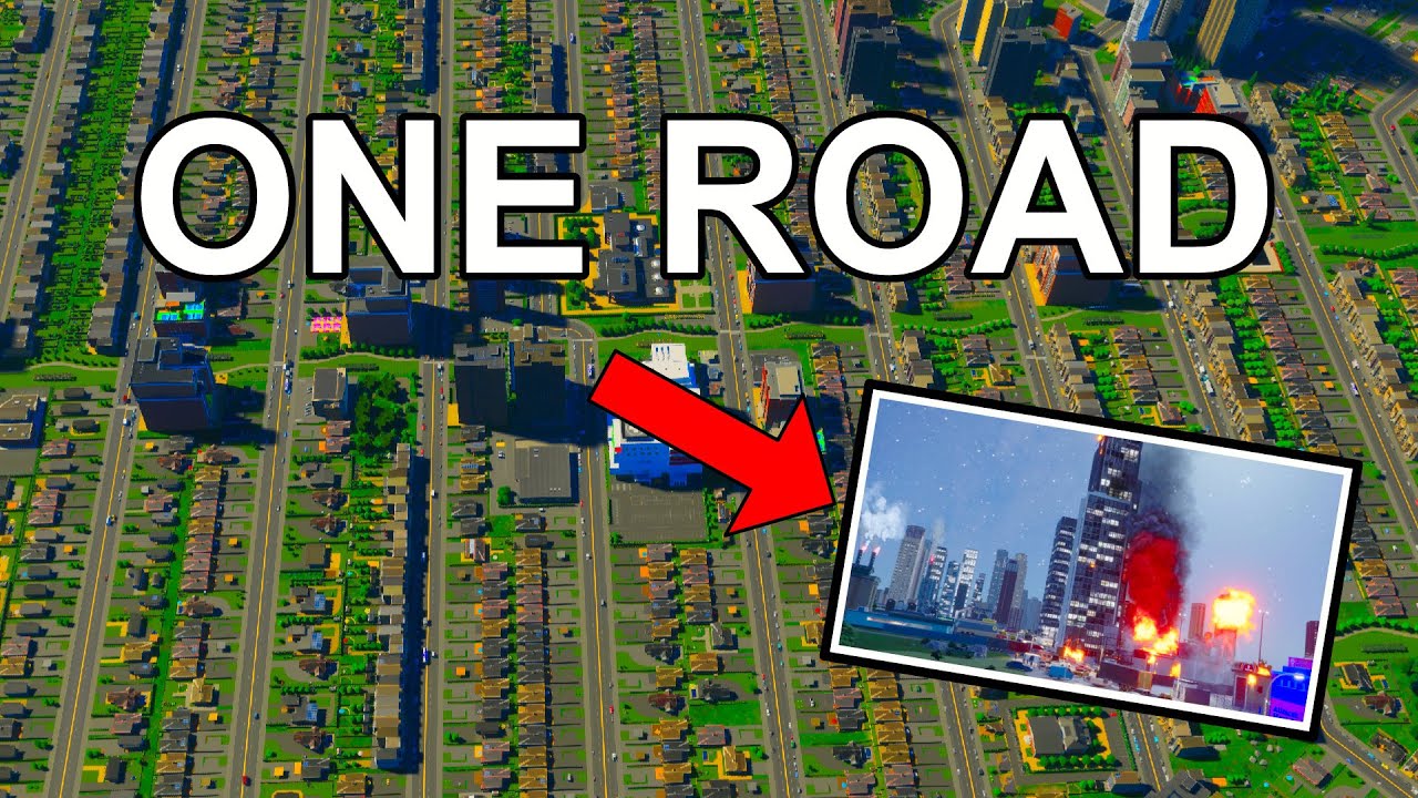 Forcing 100,000 People onto One Road