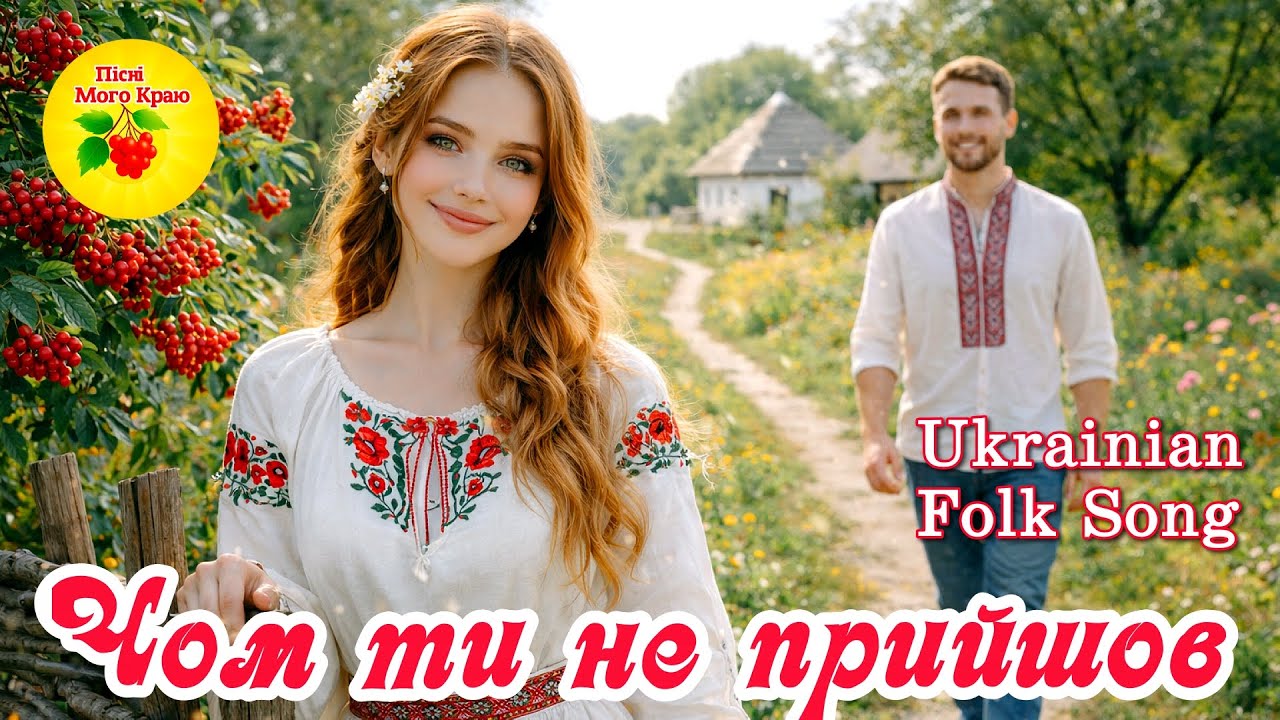 Чом ти не прийшов… 💔 Українська народна пісня в сучасній обробці