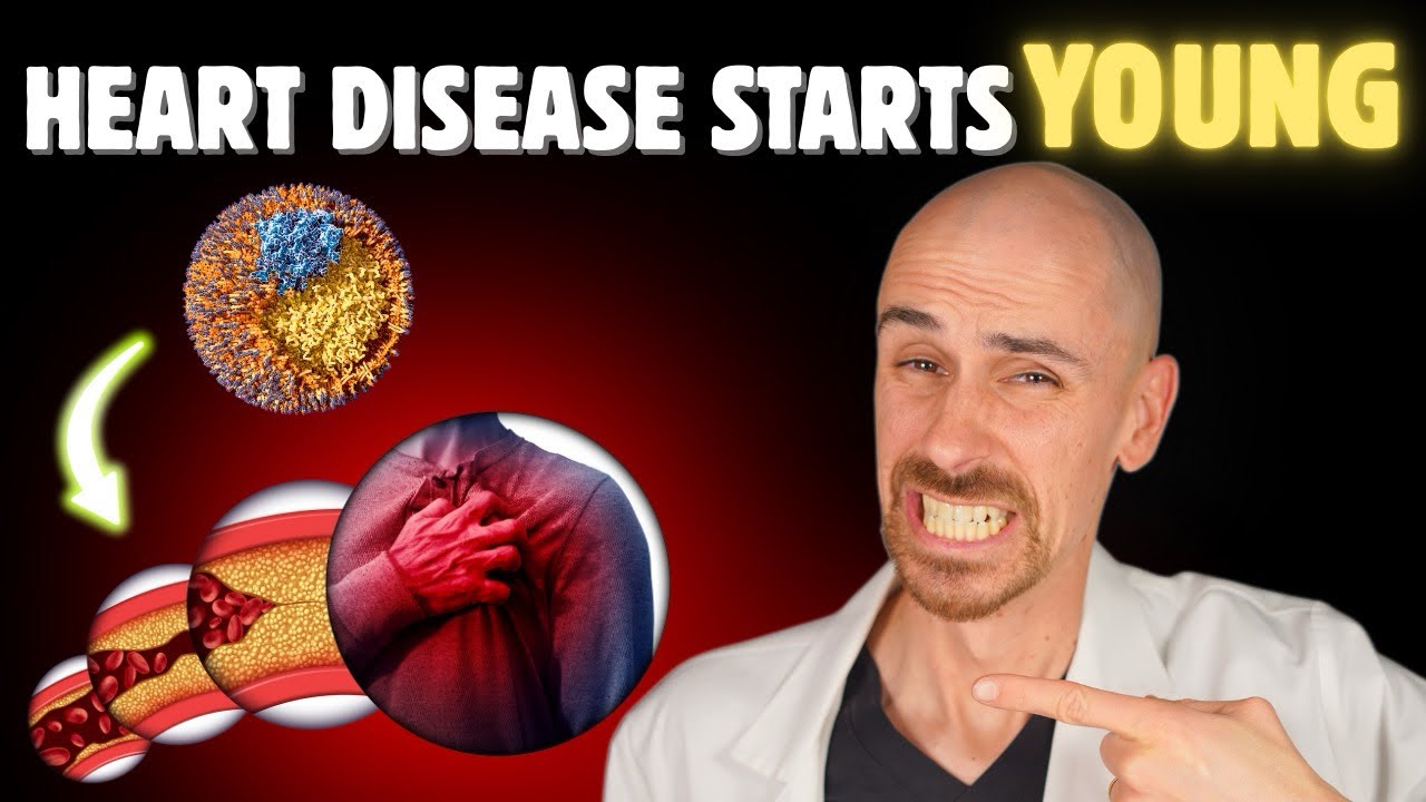 Heart disease starts YOUNG - How LDL goes from particle to plaque to heart attack