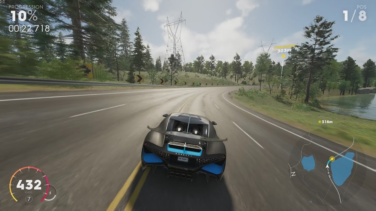 The Crew 2 - Bugatti Chiron vs Bugatti Divo (