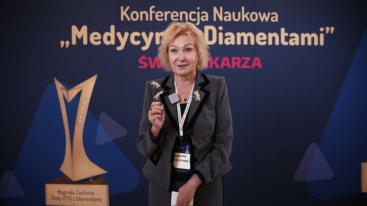 GRAŻYNA RYDZEWSKA-WYSZKOWSKA - II KONFERENCJA &bdquo;MEDYCYNA Z DIAMENTAMI&rdquo;, Warszawa, 6.11.2025