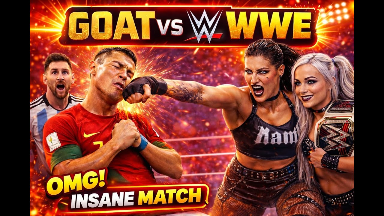 Messi & Ronaldo vs. Liv & Rhea: LIVE FIGHT 