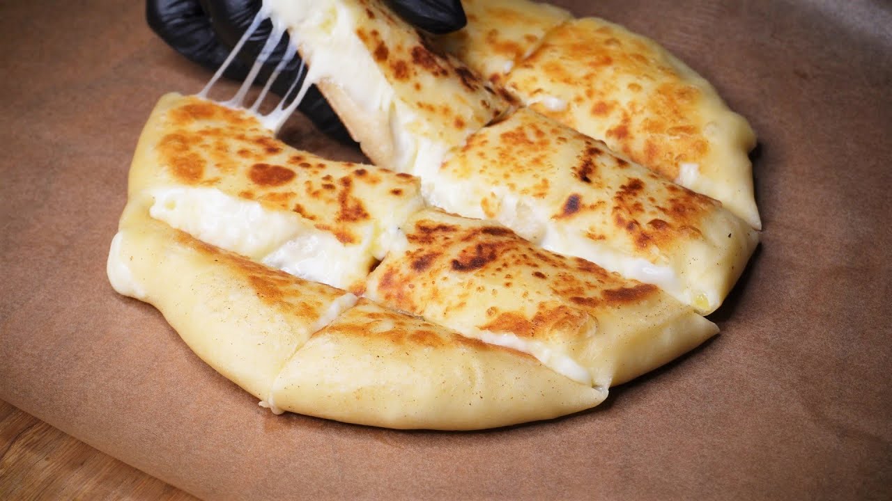 Cheese bread with potato recipe | Baked in frying pan