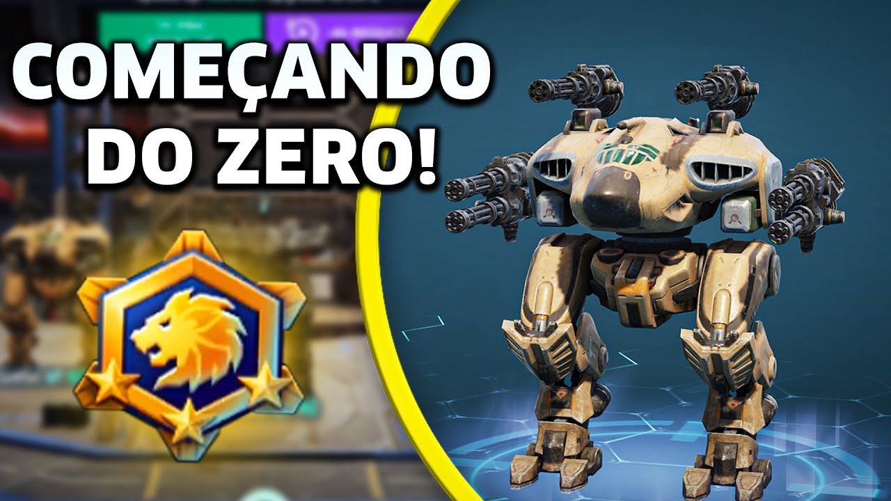 RUMO A CAMPE&Atilde;O #01: JOGANDO SEM GASTAR NADA! War Robots Brasil