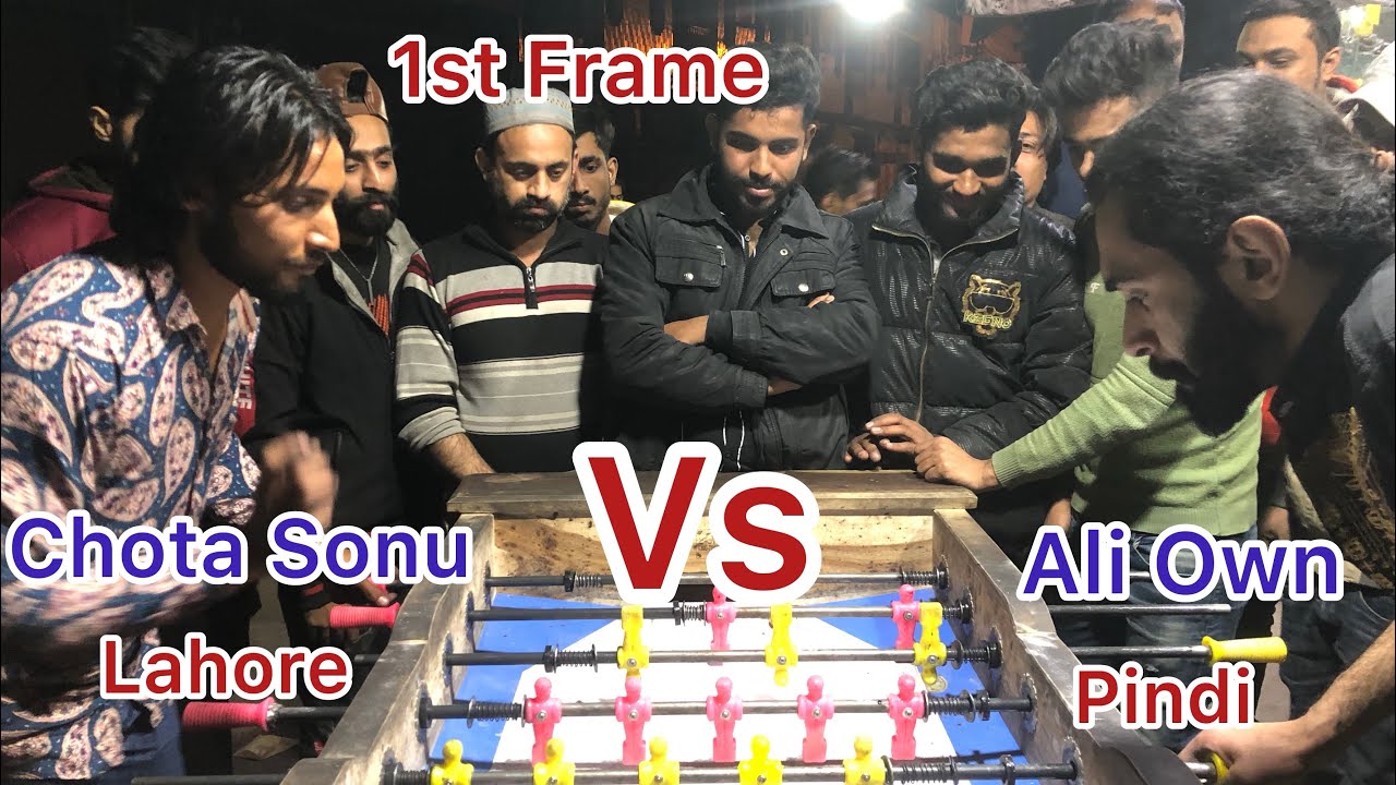 Chota Sonu  VS.  Ali Own /1st Frame /#lahore/ #single  /@handball pk