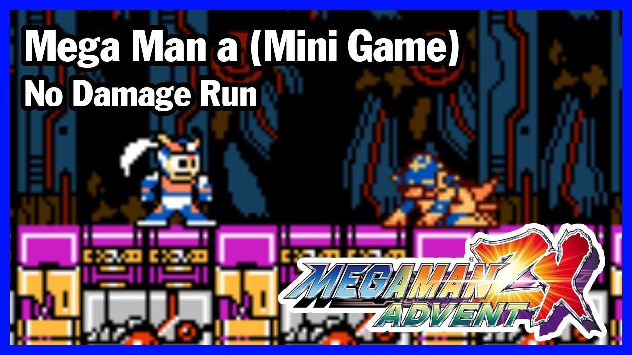 Megaman ZX Advent: Megaman a Minigame (No Damage)