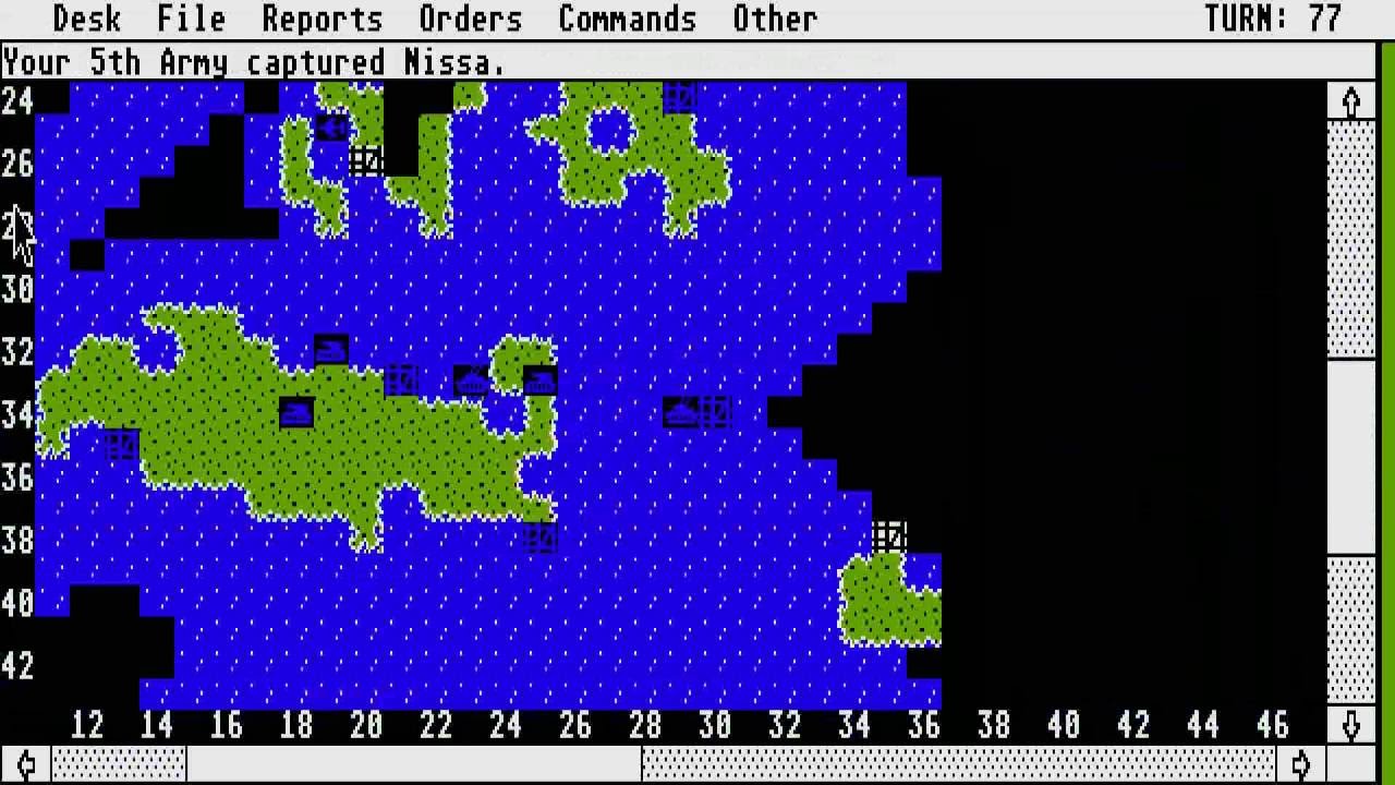 ATARI ST Empire Wargame of the Century WAR GAME RARE Walter Bright Mark Baldwin Interstel Corporatio