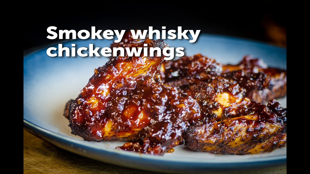 Smokey whisky chickenwings | Fire&Food TV BBQ-video | kip recepten