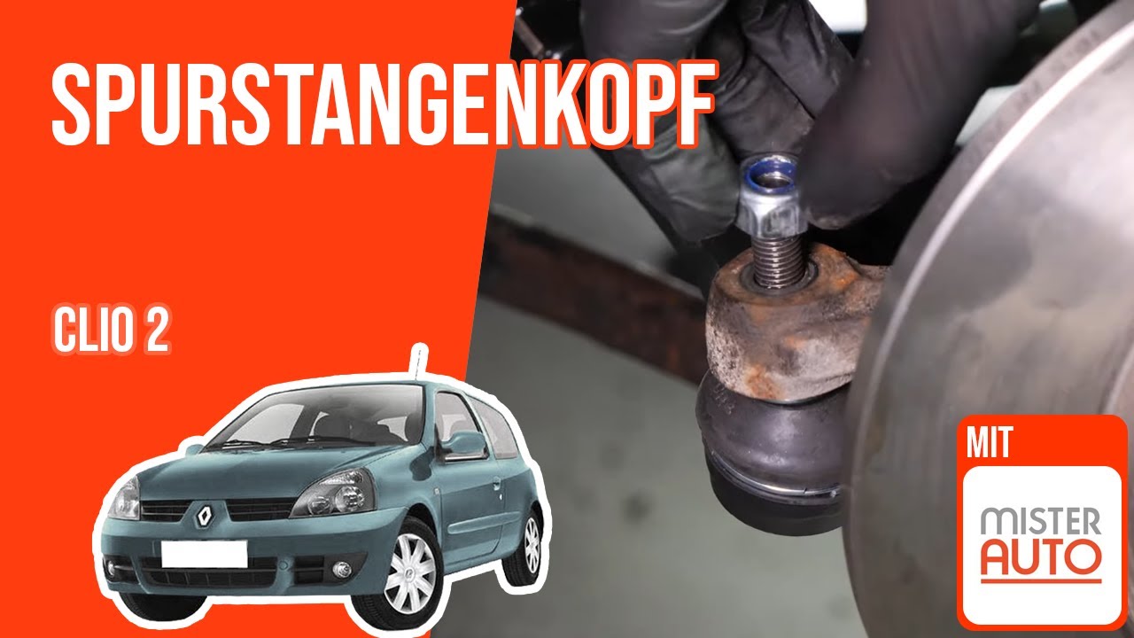 Wie Clio 2 Spurstangenkopf wechseln 🚗