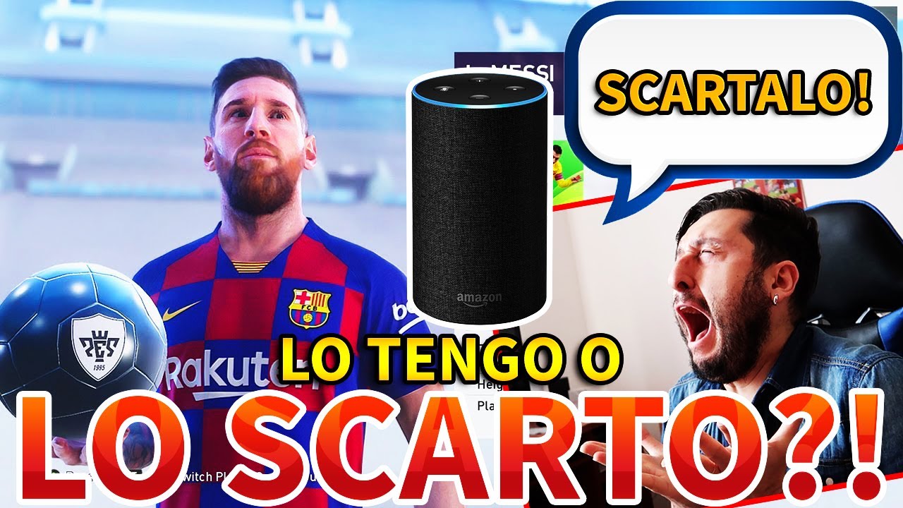 ALEXA DECIDE al POSTO MIO!!! Lo TENGO o lo SCARTO?! [PES 2020]