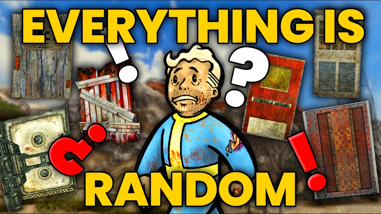 Fallout New Vegas, но каждая дверь случайна