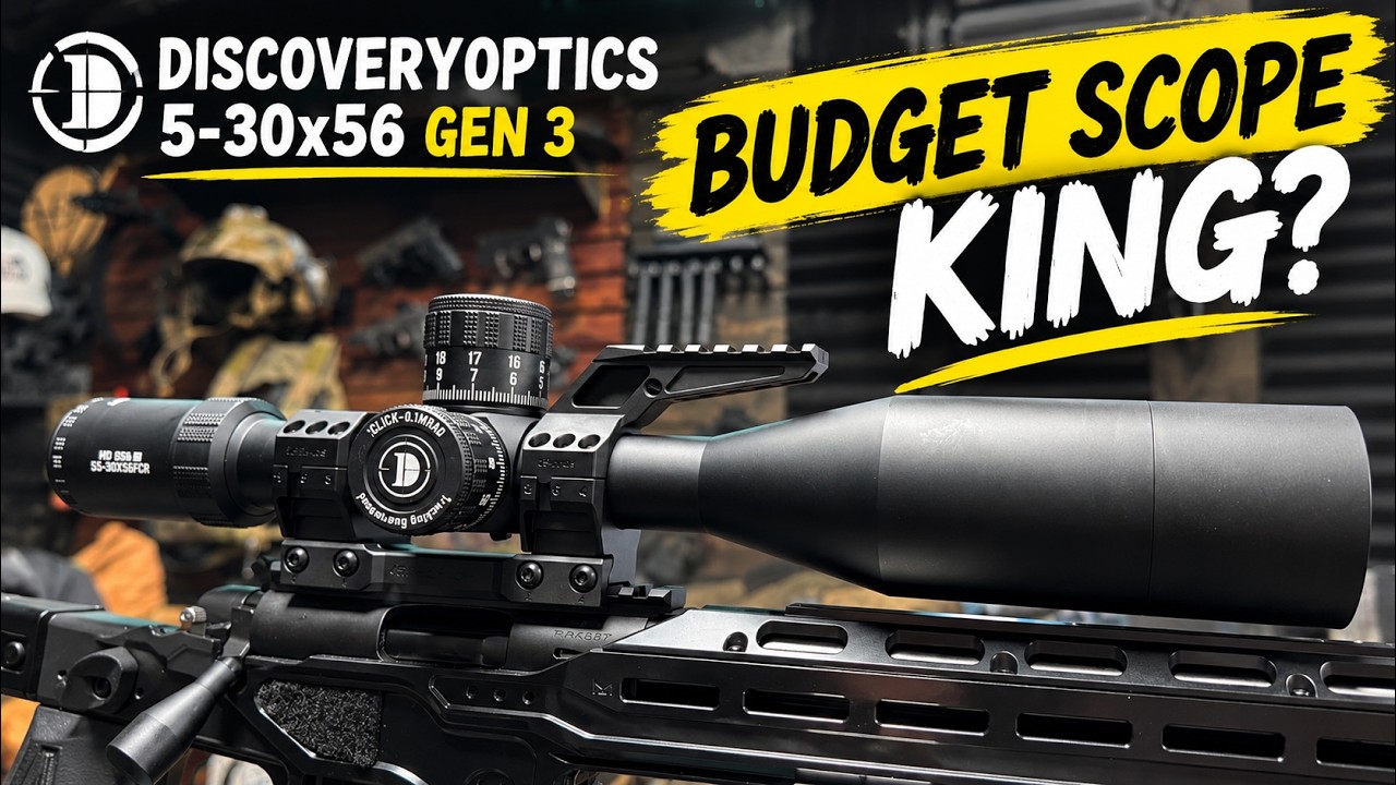 The Best $350 Rifle Scope? | Discovery Optics 5-30 Gen 3