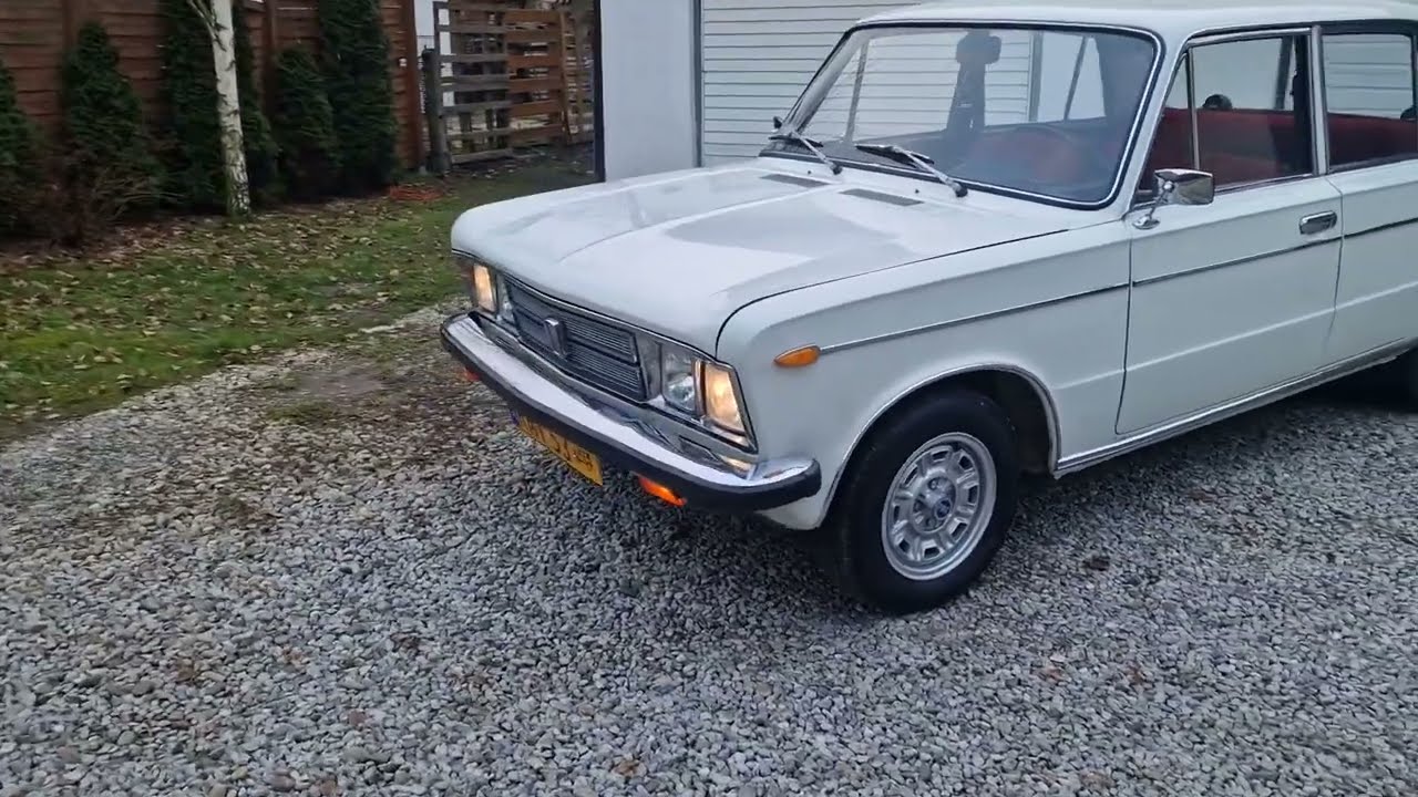 FIAT 125 special 1971 1.6 DOHC Prezentacja Zimowe przepalenie.
